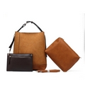 Black Tote Bag- Three in one ( 7725 )