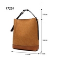 Black Tote Bag- Three in one ( 7725 )